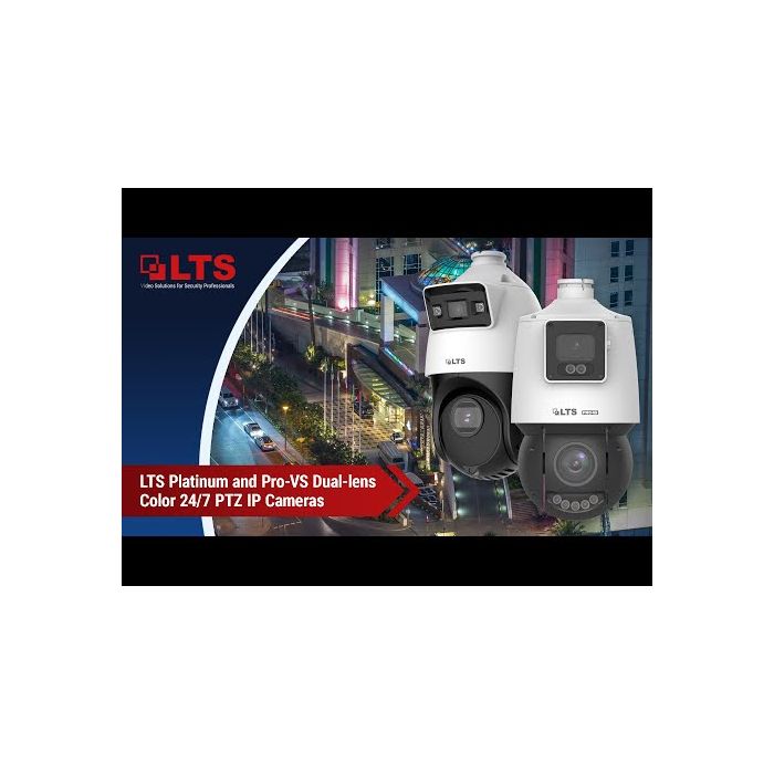 LTPTZIP4C44W-X25IR, Platinum, IP, Dome, Dual Lens PTZ: 4” 25x 4MP