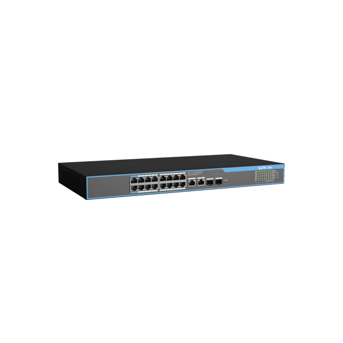 Pro-X 28-Port Gigabit Switch with 24 PoE Ports
