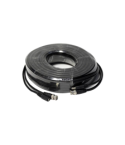 Pre-made HD BNC + Power Cable - 125 Ft, Black