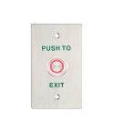 Piezoelectric Exit Button with LED (N/O)