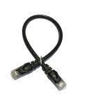 1FT Cat6 Patch Cable Black