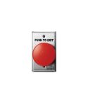 Alarm Controls 2 1/2" Red Mushroom Exit Button
