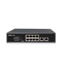 8 PoE Port Switch with 2 Uplink Ports