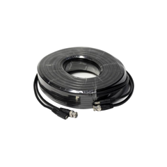 Pre-made HD BNC + Power Cable - 125 Ft, Black
