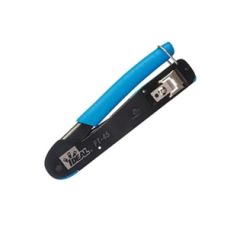 IDEAL FT-45™ FeedThru Modular Plug Crimp Tool Crimps Feed-Thru, Standard and Shielded