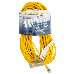 Power Extension Cord - 100 Ft