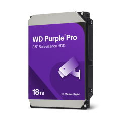 Western Digital Purple Pro 18 TB AI Hard Disk Drive, 7,200 RPM Class