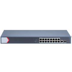 Platinum 16-Port Cloud Managed Gigabit POE Switch