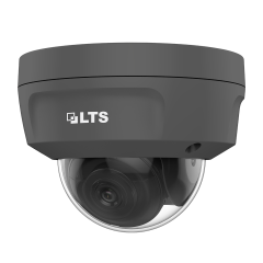 Platinum 8 MP Fixed Dome IP Camera - Black