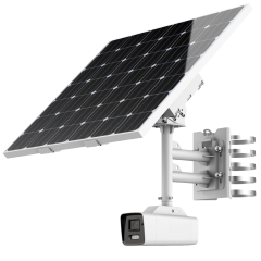 WHCI9C43W-SZD-4G, 4 MP Motorized Varifocal Bullet Solar 4G Camera Kit