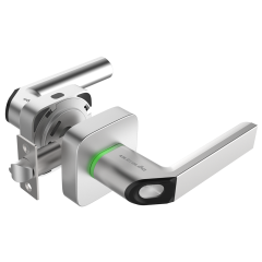 Fingerprint & Key Fob Smart Lock-Silver