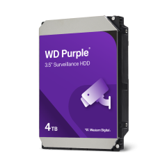 Western Digital Purple 4 TB Hard Disk Drive, 5,400 RPM Class