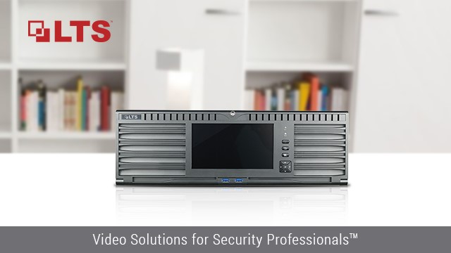 LTS Enterprise Level Standalone NVRs Give Redundant Solutions